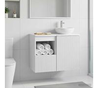 vidaXL Mueble de Cuarto de Baño Blanco 30 x 35 x 50 cm
