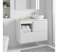vidaXL Mueble de Cuarto de Baño Blanco 30 x 41 x 50 cm