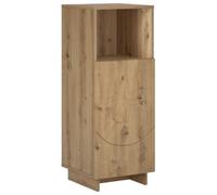 vidaXL Mueble de Cuarto de baño Roble Artisan 36,5 x 38 x 95 cm | La superficie lisa proporciona un aspecto moderno., el armario ofrece mucho espacio para guardar artículos, cuenta con