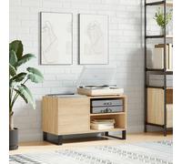 vidaXL Mueble de discos madera de ingeniería roble Sonoma 85x38x48 cm