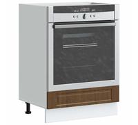 vidaXL Mueble de horno Porto marrón roble madera reconstituida