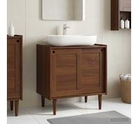 vidaXL Mueble de Lavabo Bilbao Marrón Caramelo 75 x 50 x 80 cm