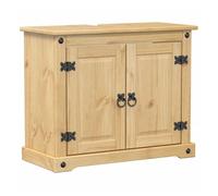 vidaXL Mueble de lavabo Corona – Madera maciza de pino 73x33x60 cm