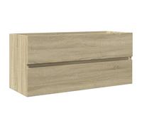 vidaXL Mueble de Lavabo de baño Madera Roble Sonoma 100x38,5x45 cm