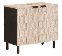 vidaXL Mueble de lavabo para baño con estante 62 x 33 x 58 cm