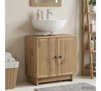 vidaXL Mueble de lavabo para baño EDE Roble artisan