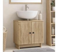 vidaXL Mueble de lavabo para baño EDE Roble Sonoma 59,5 x 31,5 x 59 cm