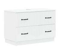 vidaXL Mueble de Lavabo para baño HOORN Blanco 82 x 41 x 56 cm