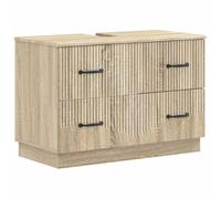 vidaXL Mueble de Lavabo para baño HOORN Roble Sonoma 82 x 41 x 56 cm