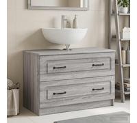 vidaXL Mueble de lavabo para baño UTRECHT Sonoma gris 82 x 41 x 56 cm