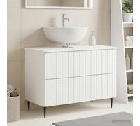 vidaXL Mueble de lavabo para baño ZWOLLE Blanco 82 x 41 x 58,5 cm