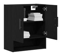 vidaXL Mueble de Pared 60 x 31 x 70 cm Madera de ingeniería, Estantería Rectangular Moderna para Sala, montada en la Pared, Almacenamiento Amplio, Madera Resistente