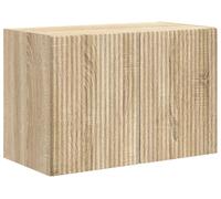 vidaXL: Mueble de pared para televisión, 59,5 x 31 x 40 cm, imitación roble Sonoma, material de madera