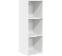 vidaXL: Mueble de pared para TV, blanco, 37x37x107 cm, material de madera