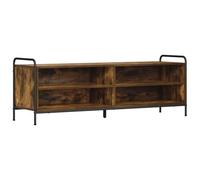 vidaXL Mueble de TV 140 x 39,5 x 50 cm Roble Ahumado