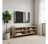 vidaXL Mueble de TV 140 x 39,5 x 50 cm Roble Sonoma