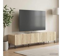 vidaXL Mueble de TV 147 x 34,5 x 32 cm Roble Sonoma