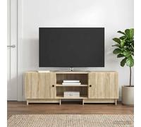 vidaXL Mueble de TV 150 x 31 x 50 cm Roble Sonoma Madera de ingeniería