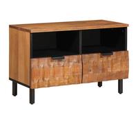 vidaXL Mueble de TV Acabado de Acacia Marrón 70 x 33 x 46 cm