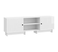 vidaXL Mueble de TV Alto Brillo 150 x 31 x 50 cm Madera de ingeniería