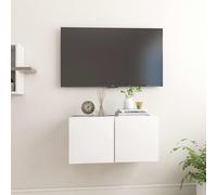 vidaXL Mueble de TV colgante blanco 60x30x30 cm