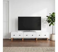 vidaXL Mueble de TV con cajón 147 x 34,5 x 30 cm Madera de Ingeniería