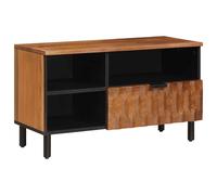 vidaXL Mueble de TV con cajón Acabado de Acacia Marrón 80 x 33 x 46 cm