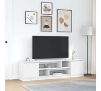 Mueble de TV blanco vidaXL, 188,5 x 41 x 50 cm, material de madera