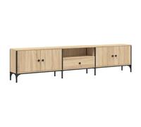 Vidaxl Mueble de TV de Madera de Ingeniería con Cajón 200x25x44 Cm