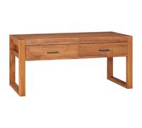 vidaXL Mueble de TV de madera de teca 100x40x45 cm