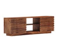 vidaXL Mueble de TV de madera maciza de acacia 120x30x40 cm