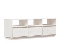 vidaXL Mueble de TV de madera maciza de pino 140x37x50 cm, Mueble de Salon, Mueble TV, Mueble TV salon, Mesa de TV, Mueble tele