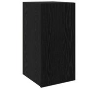 vidaXL Mueble de TV de Pared 30,5 x 30 x 60 cm Roble Negro