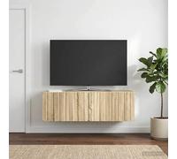 vidaXL Mueble de TV de pared 98 x 31 x 30 cm Roble Sonoma