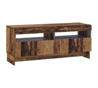 vidaXL Mueble de TV LED Ede 100 x 35 x 43 cm Madera Envejecida