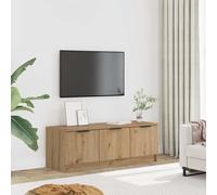vidaXL Mueble de TV madera contrachapada artisan roble 102x35x36,5 cm