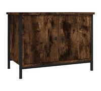 vidaXL Mueble de TV madera contrachapada roble ahumado 60x35x45 cm