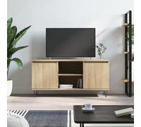 vidaXL Mueble de TV madera de ingeniería 104x35x50 cm, soporte de TV, de TV, muebles para equipos de , aparador de TV