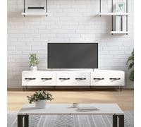 Mueble de televisión vidaXL, blanco, 150x36x30 cm, material de madera