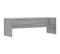 vidaXL Mueble de TV Madera de ingeniería Gris Sonoma 120x40x40 cm