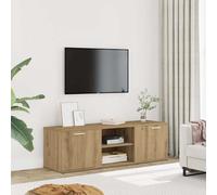 vidaXL Mueble de TV Madera de ingeniería Roble Artesanal 120x34x37 cm