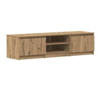 vidaXL Mueble de TV Madera de ingeniería Roble Artisan 140x40x36 cm