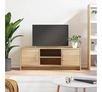 vidaXL Mueble de TV madera de ingeniería roble Sonoma 102x30x37,5 cm