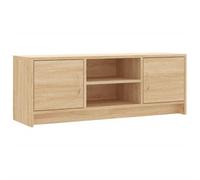 vidaXL Mueble de TV Madera de ingeniería Roble Sonoma 102x30x37,5 cm, Mueble Multimedia, Armario Auxiliar, aparador, Mueble para Equipos de música