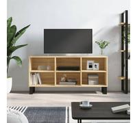 vidaXL Mueble de TV madera de ingeniería roble Sonoma 103,5x30x50 cm