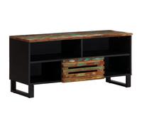 vidaXL Mueble de TV madera maciza de acacia 100x34x46 cm