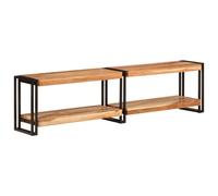 vidaXL Mueble de TV madera maciza de acacia 160x30x40 cm