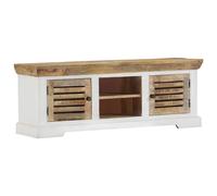 vidaXL Mueble de TV madera maciza de mango 110x30x40 cm