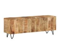 vidaXL Mueble de TV madera maciza de mango 110x30x40 cm