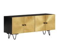 vidaXL Mueble de TV madera maciza de mango 110x30x45 cm